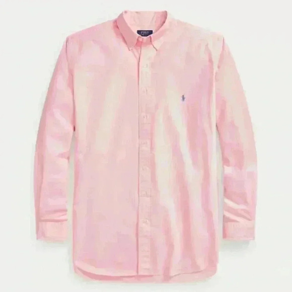 Other - Polo Ralph Lauren Pink Men’s Garment Dyed Oxford XL